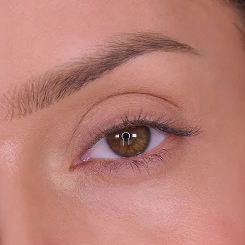 Before applying lashes