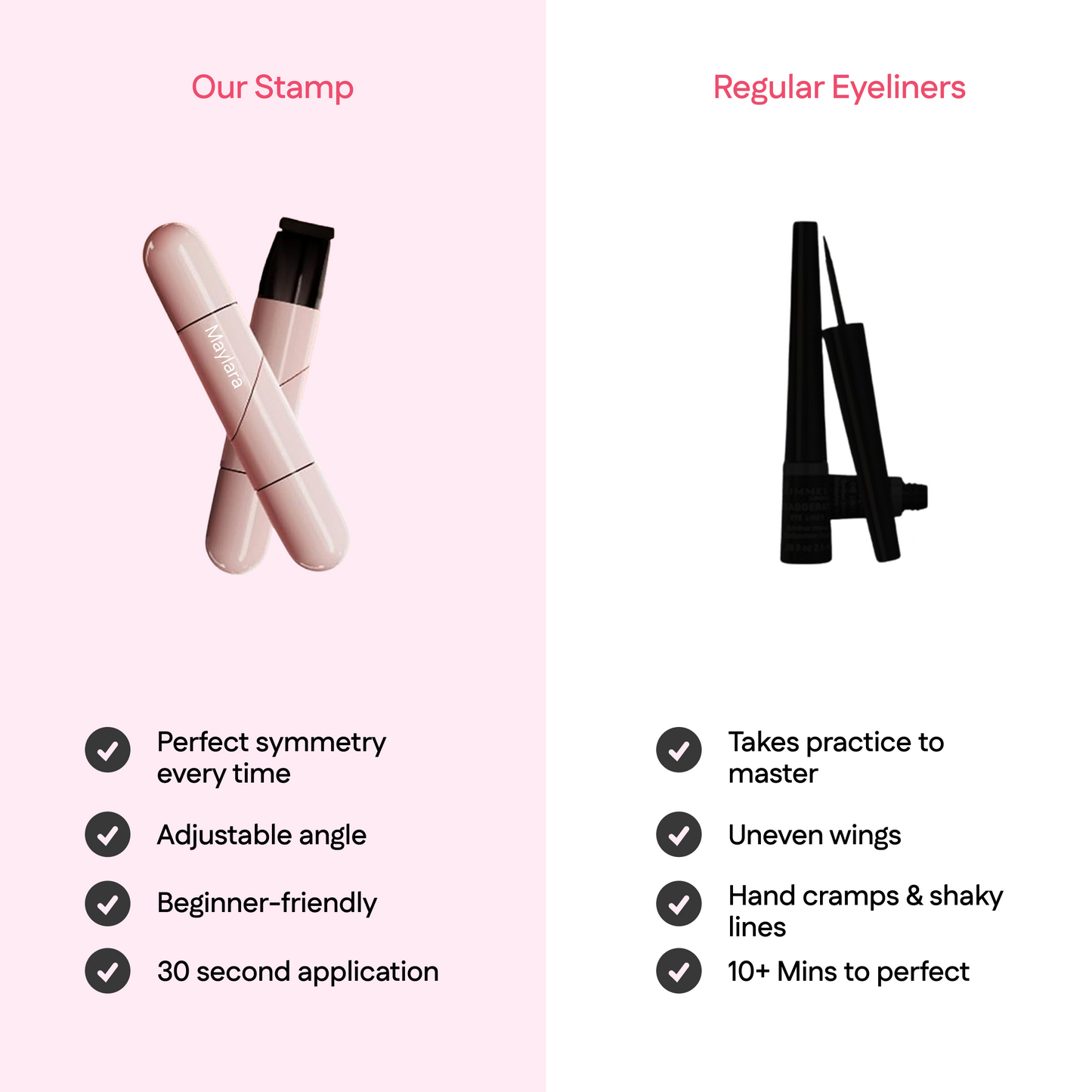 Korean Foldable Eyeliner Stamp