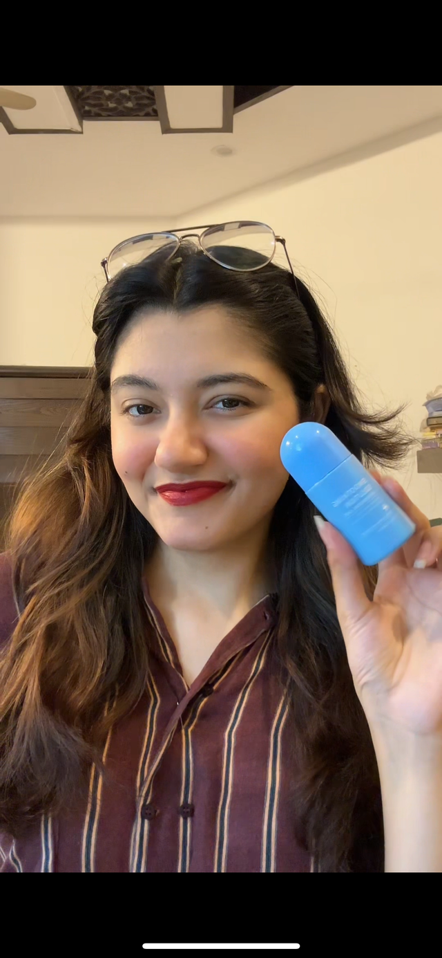Customer skincare photo