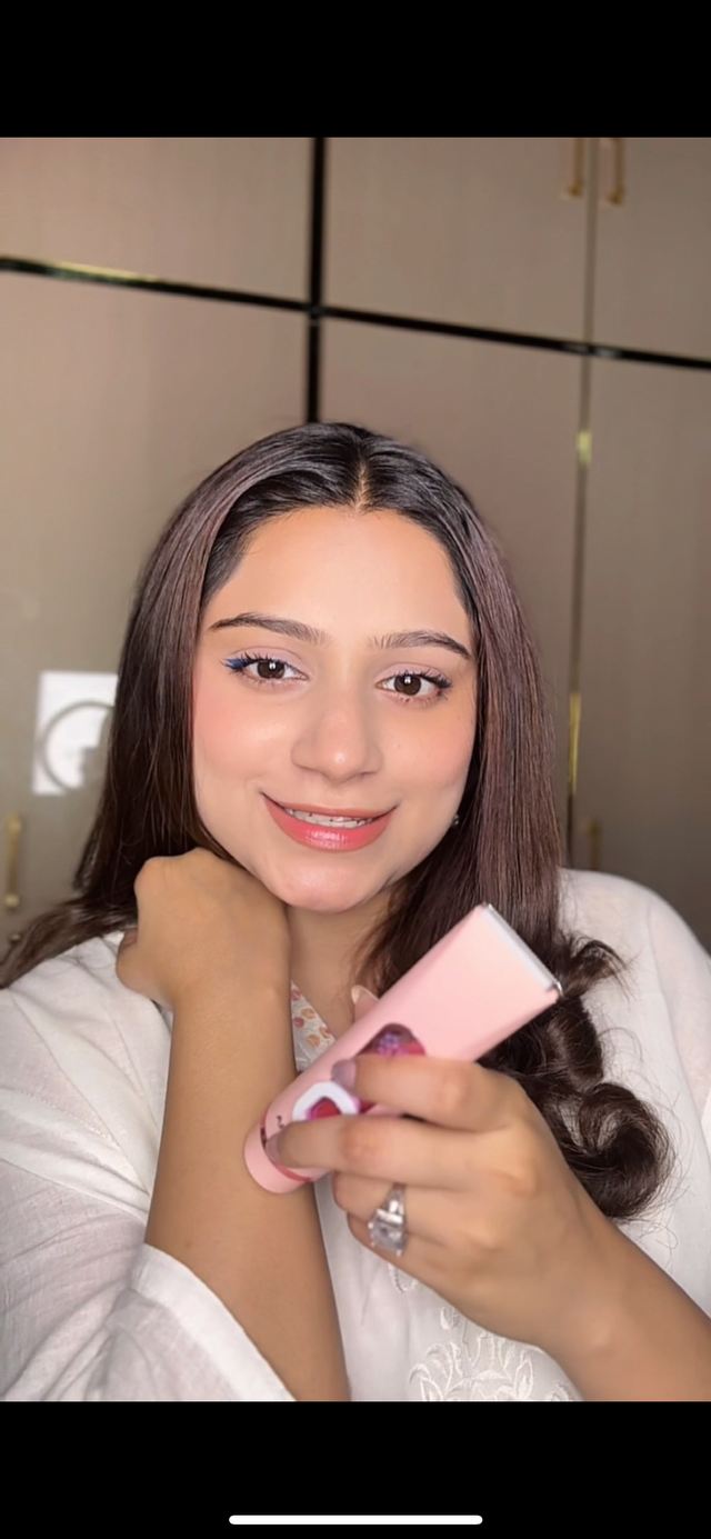 Customer skincare photo