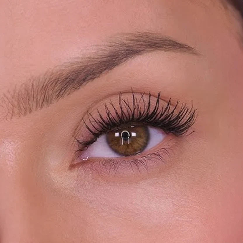 After applying lashes